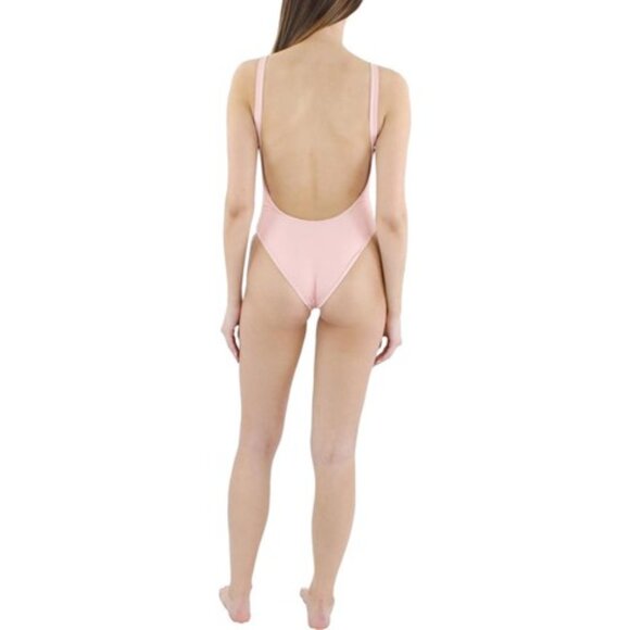 NWT [Charlie Holiday] Pina Colada Graphic High-Cut One-Piece Swimsuit Women's 2 - Picture 4 of 8